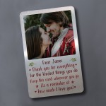 Valentines Anniversary Gift For Boyfriend Husband Personalised