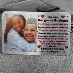 Novelty Gift For Husband Birthday Valentines Anniversary Insert