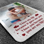 Anniversary Valentines Gift For Him Personalised Wallet Insert