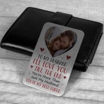 Anniversary Valentines Birthday Gift Husband Personalised Insert