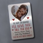 Anniversary Valentines Birthday Gift Husband Personalised Insert