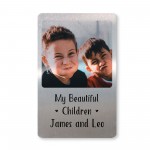 Gift For Mum Dad From Daugther Son Personalised Wallet Insert