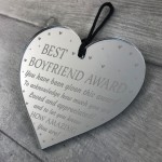 Valentines Gift Novelty Award Mirror Heart Gift For Boyfriend