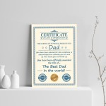 Personalised Gift For Dad Card Fathers Day Gift For Him Personalised Gift For Dad Card Fathers Day Gift For Him