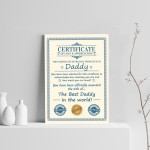 Personalised Gift For Daddy Card Fathers Day Gift For Him Personalised Gift For Daddy Card Fathers Day Gift For Him