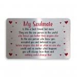 Valentines Keepsake Gift Metal Wallet Card Gift For Him Her