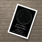 Gift For Husband Wife For Anniversary Valentines Star Map Print