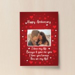 Anniversary Gift For Husband Wife Personalised Photot Print