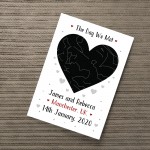Personalised Anniversary Birthday Gift For Husband Star Print
