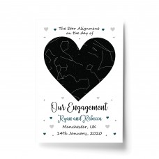 Engagement Gift Star Print Gift For Him Her Boyfriend Girlfriend