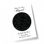 Anniversary Wedding Gift For Husband Star Print Gift For Him