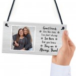 Personalised Gift For Best Friend Friendship Photo Plaque Custom