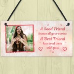Personalised FRIENDSHIP Gift Best Friend Plaque Birthday Gift