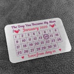 Gift For Mum Mummy Personalised Metal Wallet Insert Mothers Day 