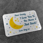 Personalised Gift For Dad Daddy Grandad Grandpa Metal Insert