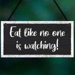 Shabby Chic Sign Funny Kitchen Plaque Hanging Wall Sign Decor