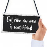 Shabby Chic Sign Funny Kitchen Plaque Hanging Wall Sign Decor