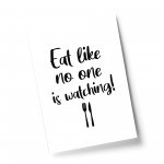 Kitchen Print Wall Art Home Decor Gift Home Plaque Family Gift