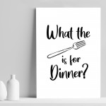 Funny Kitchen Print Wall Art Home Decor Gift Home Plaque