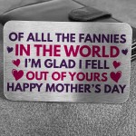 Funny Mothers Day Rude Gifts Metal Card Gift For Mum Gifts