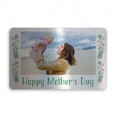 Mothers Day Metal Photo Card Gift For Wallet Purse Keepsake Gift