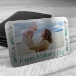 Mothers Day Metal Photo Card Gift For Wallet Purse Keepsake Gift