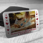 Gift For Mum Wallet Card Insert Personalised Photo Mothers Day