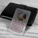 Personalised Gift For Mum Novelty Mothers Day Present Metal Card