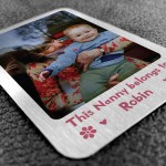 Gift For Nanny Personalised Wallet Card Insert Nanny Mothers Day