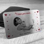 Personalised Gift For Mum For Mothers Day Wallet Card Insert
