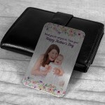 Metal Mothers Day Card Personalised Photo Gift For Your Mum