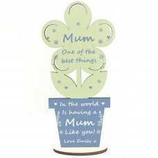 Mothers Day Gifts For Mum Personalised Flower Gift From Daughter