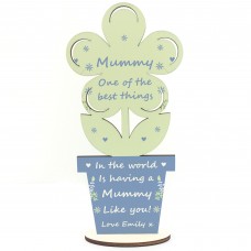Mothers Day Gift For Mummy Personalised Flower From Daughter Son