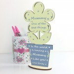 Mothers Day Gift For Mummy Personalised Flower From Daughter Son