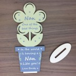 Mothers Day Gift For Nan Personalised Flower From Grandchild