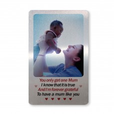 Personalised Gift For Mum Mothers Day Birthday Gift Wallet Card 