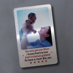 Personalised Gift For Mum Mothers Day Birthday Gift Wallet Card 