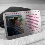 Mum Gift For Mothers Day Personalised Photo Wallet Card Gift
