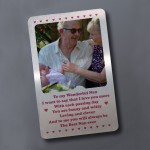 Gifts For Nan Mothers Day Birthday Personalised Wallet Insert