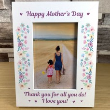 Mothers Day Gift Wooden 6x4  Frame Mum Gift From Daughter Son
