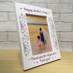 Mothers Day Gift Wooden 7x5  Frame Mum Gift From Daughter Son