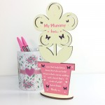 Novelty Mothers Day Gift For Mum Wood Flower Gift From Daughter