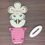 Novelty Mothers Day Gift For Mum Wood Flower Gift From Daughter