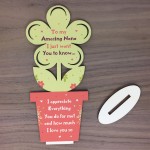 Gift For Nana Handmade Wooden Flower Bespoke Mothers Day Gift