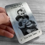 Best Uncle Gift Personalised Metal Card Quirky Brother Gifts