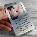 Daddy Gift From Daughter Personalised Metal Wallet Card Gift