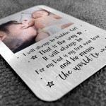 Daddy Gift From Daughter Personalised Metal Wallet Card Gift