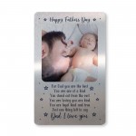 Fathers Day Gift For Dad Personalised Metal Wallet Card Insert