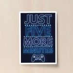 Gaming Print For Playstation Lovers Boys Bedroom Decor