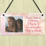 Personalised Gift For Colleague Hanging Sign Best Friend Gift